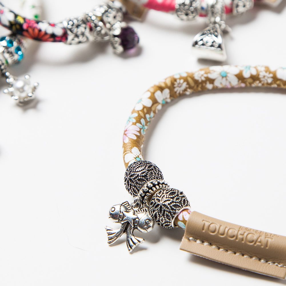 Touchcat Lucky Charms Designer Cable Necklace Cat Collar - Renee Lane Company