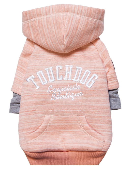 Touchdog Hampton Beach Designer Ultra Soft Sand-Blasted Cotton Pet Dog Hoodie Sweater - Renee Lane Company