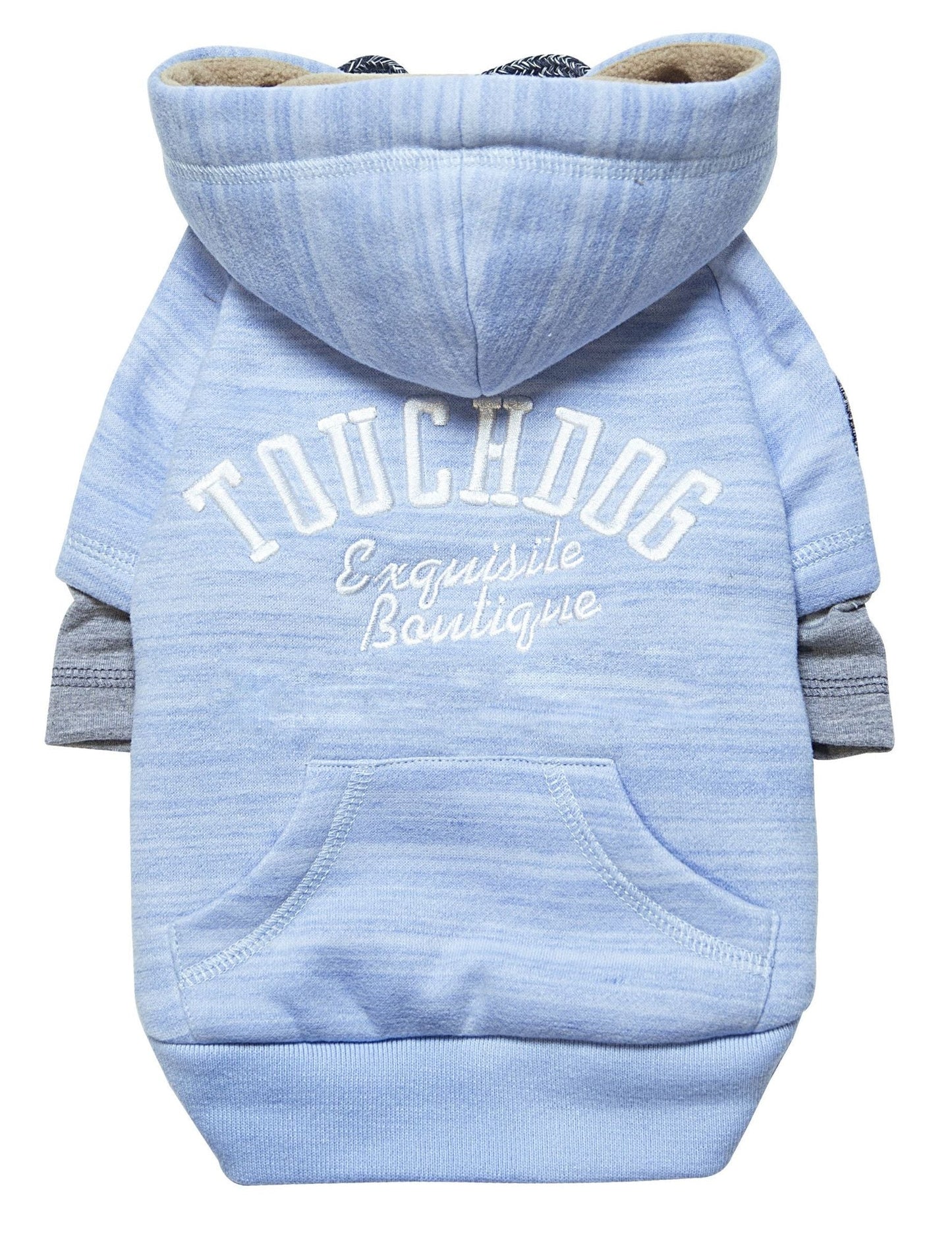 Touchdog Hampton Beach Designer Ultra Soft Sand-Blasted Cotton Pet Dog Hoodie Sweater - Renee Lane Company