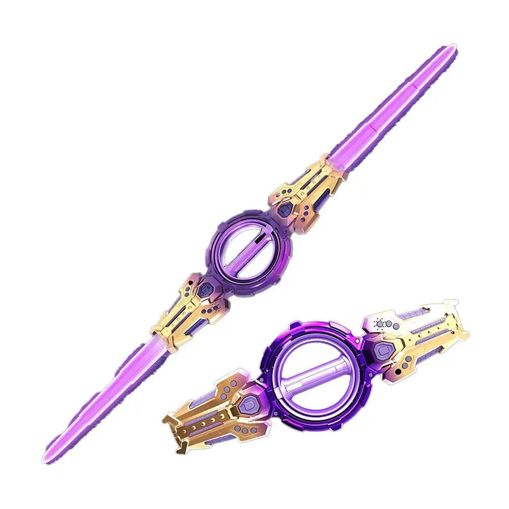 Toy Double Ended Retractable Double Edged Lightsaber - Renee Lane Company