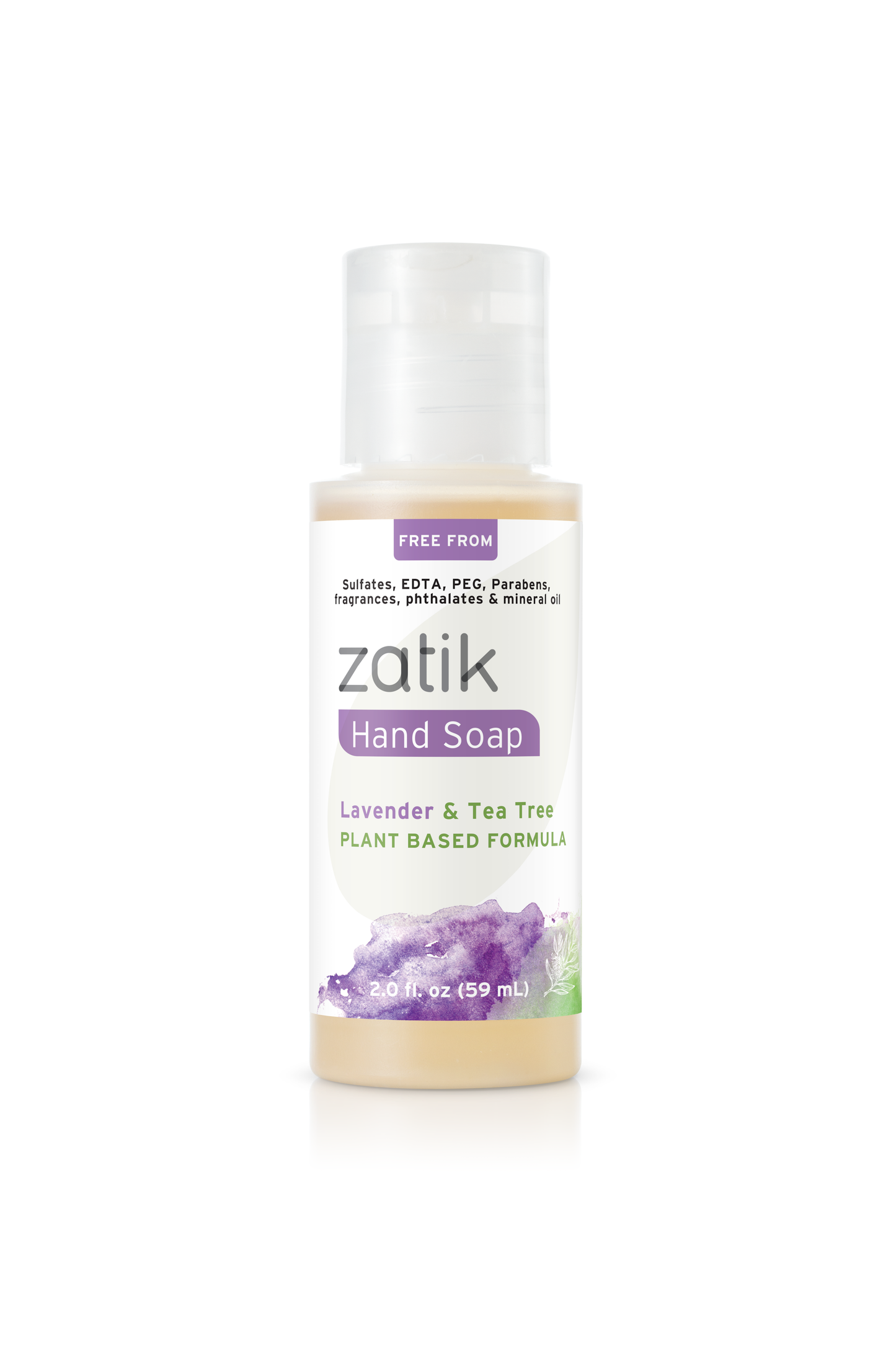 Travel Size Liquid Hand Soap - Lavender & Tea Tree - Renee Lane Company