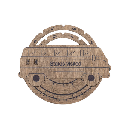 Travel Tracker 3D Wooden USA Map – Terra - Renee Lane Company