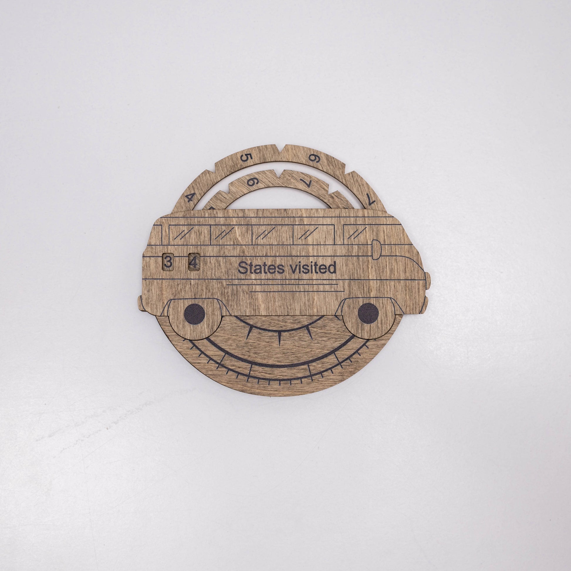 Travel Tracker 3D Wooden USA Map – Terra - Renee Lane Company