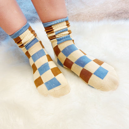 Trendy Pattern Trio Socks Set - Renee Lane Company
