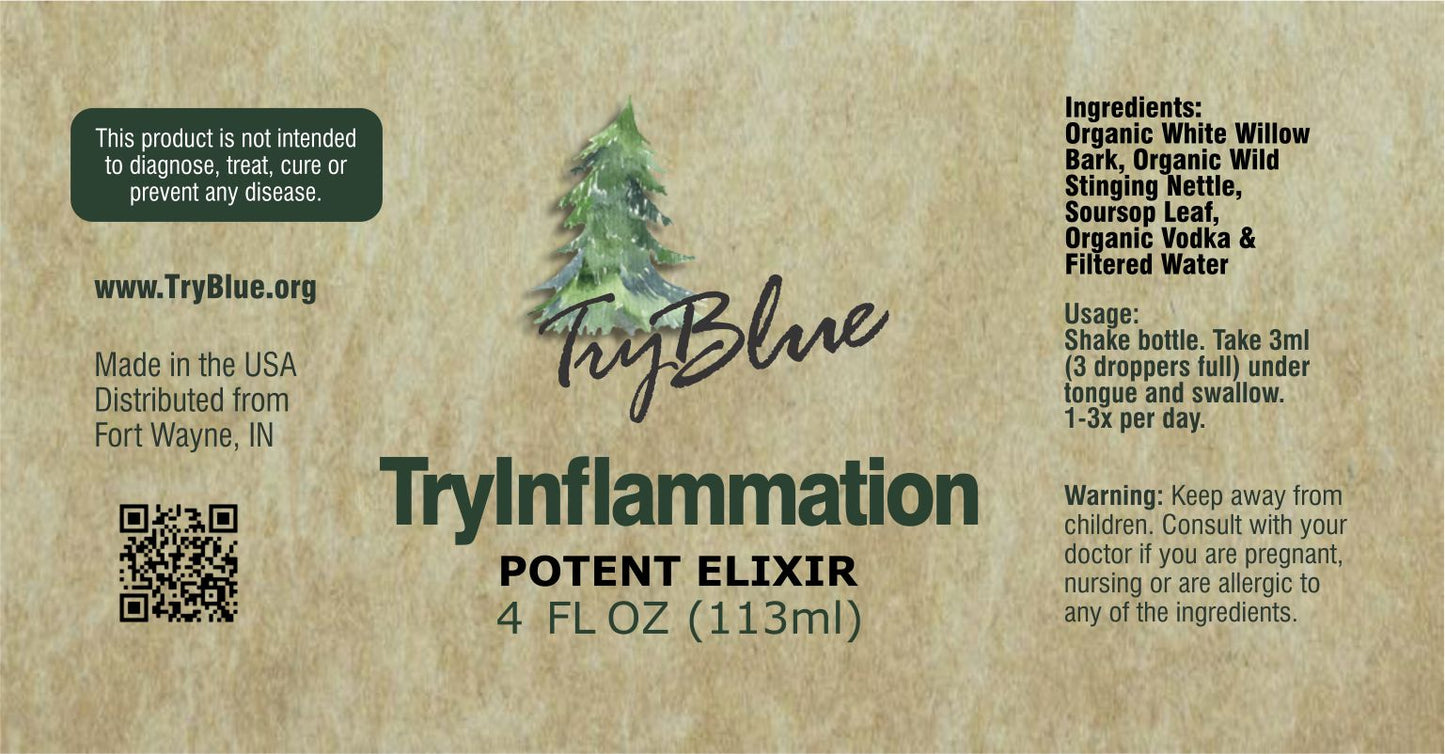 TryInflammation Potent Elixir Mix - Renee Lane Company