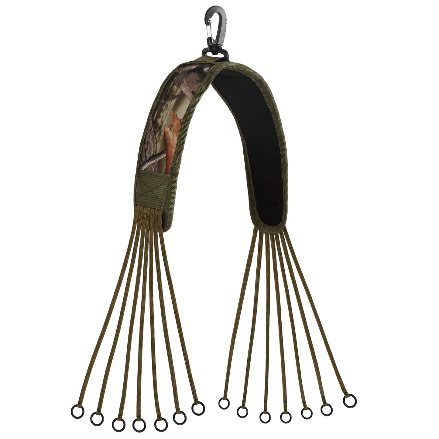 Tugaizi Duck Carrier Game Strap 14 Drops Slip Ring Waterfowl Game Carrier Bird Dove Strap Waterfowl Hunting Game Tote Goose Birds Hanger Carrier - Renee Lane Company