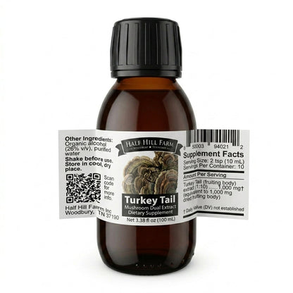 Turkey Tail Mushroom Dual Extract - Renee Lane Company
