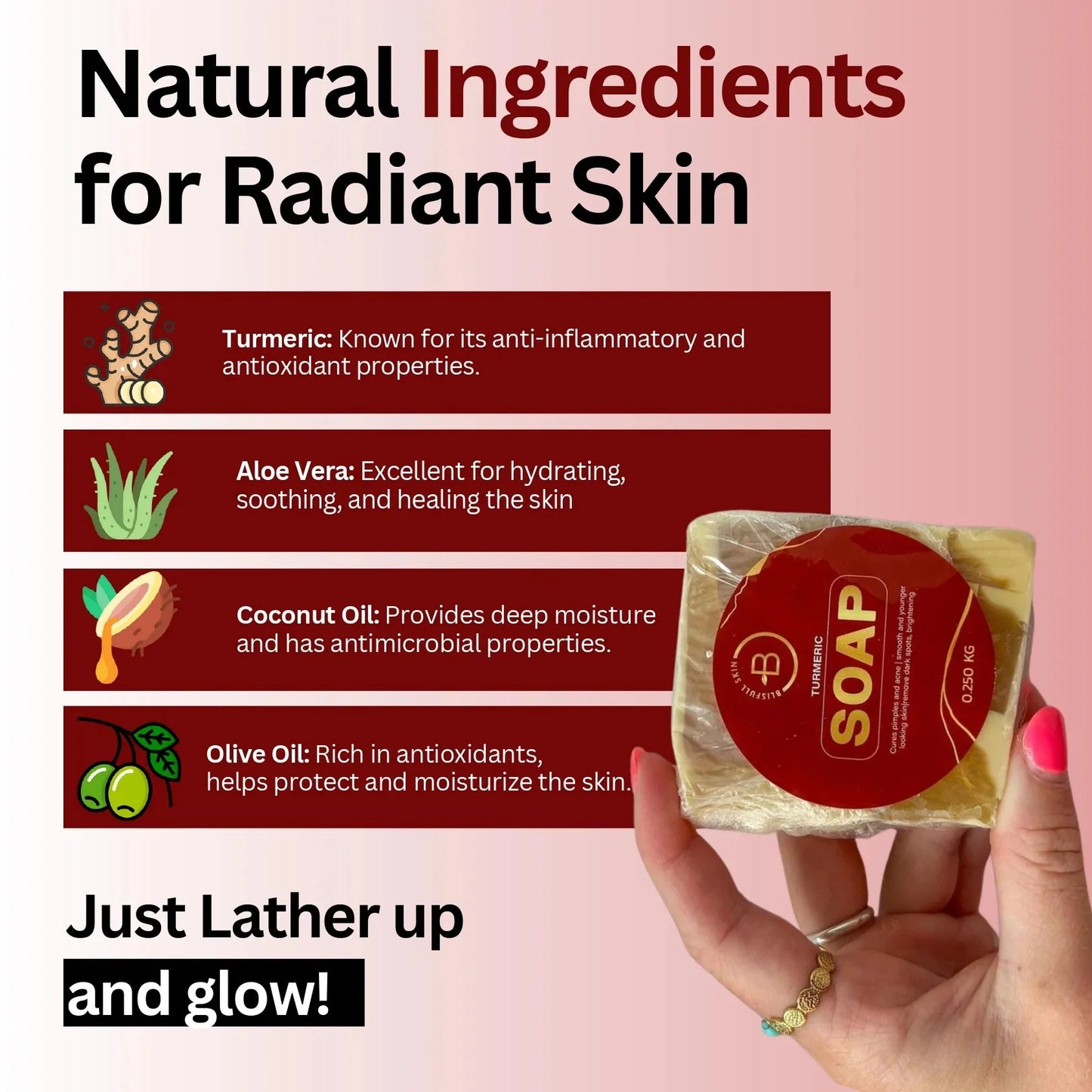 Turmeric Dark Spots Soap for Clear Skin  Natural Solution - Renee Lane Company