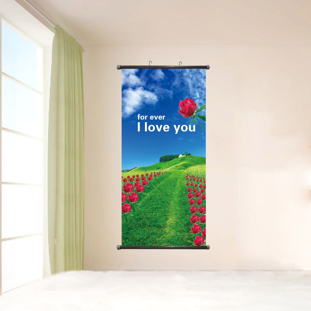 US Cloth Hanging Painting Decoration Artwork Picture Non Fading Lake Mountain Nature Scenerys Modern Landscape Poster Custom Art Canvas Print Wall Decor Photo Office Home Living Room Bedroom - Renee Lane Company