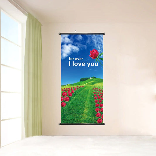 US Cloth Hanging Painting Decoration Artwork Picture Non Fading Lake Mountain Nature Scenerys Modern Landscape Poster Custom Art Canvas Print Wall Decor Photo Office Home Living Room Bedroom - Renee Lane Company