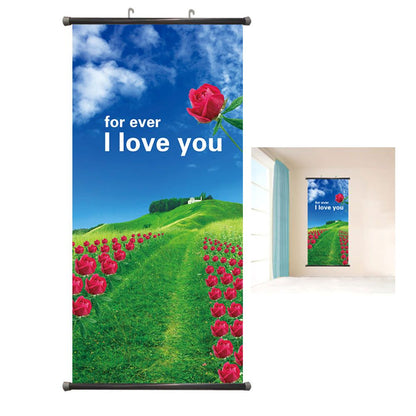 US Cloth Hanging Painting Decoration Artwork Picture Non Fading Lake Mountain Nature Scenerys Modern Landscape Poster Custom Art Canvas Print Wall Decor Photo Office Home Living Room Bedroom - Renee Lane Company