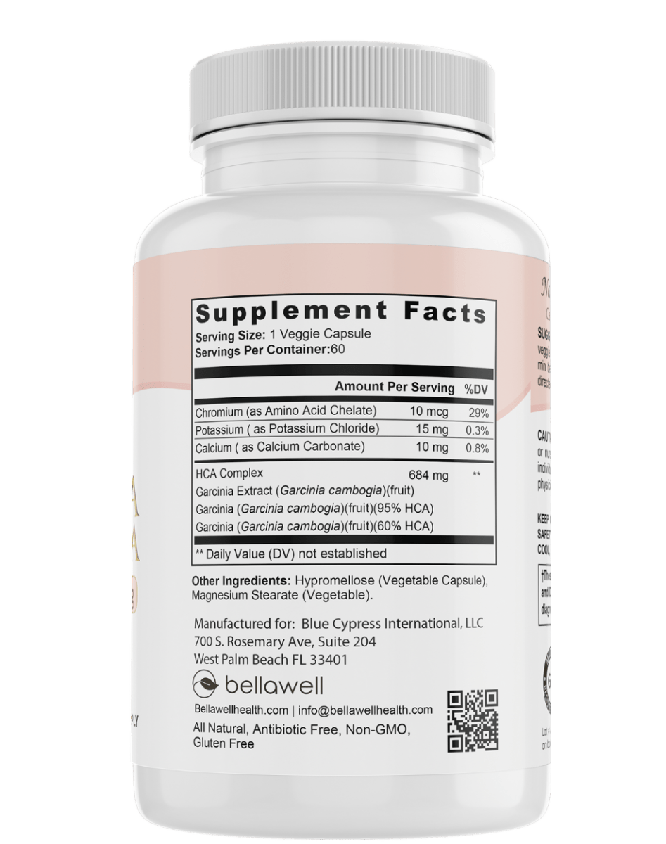 Ultra Garcinia Complex by Bellawell - Renee Lane Company