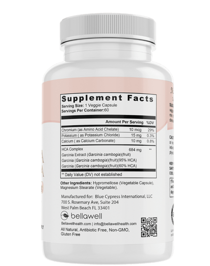 Ultra Garcinia Complex by Bellawell - Renee Lane Company