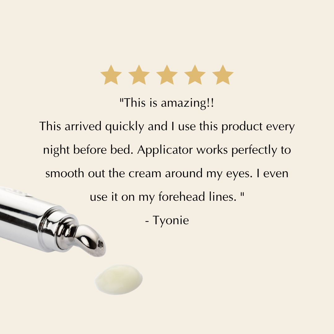 Ultra Renewal Depuffing Eye Cream for Sensitive Skin – Vegan, Gluten-Free & Brightening - Renee Lane Company