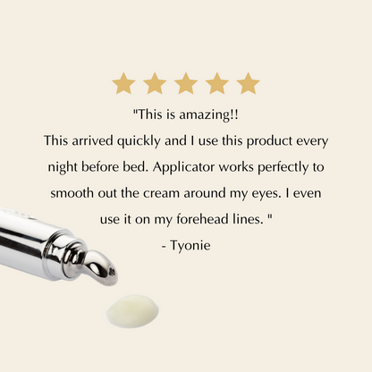 Ultra Renewal Depuffing Eye Cream for Sensitive Skin – Vegan, Gluten-Free & Brightening - Renee Lane Company