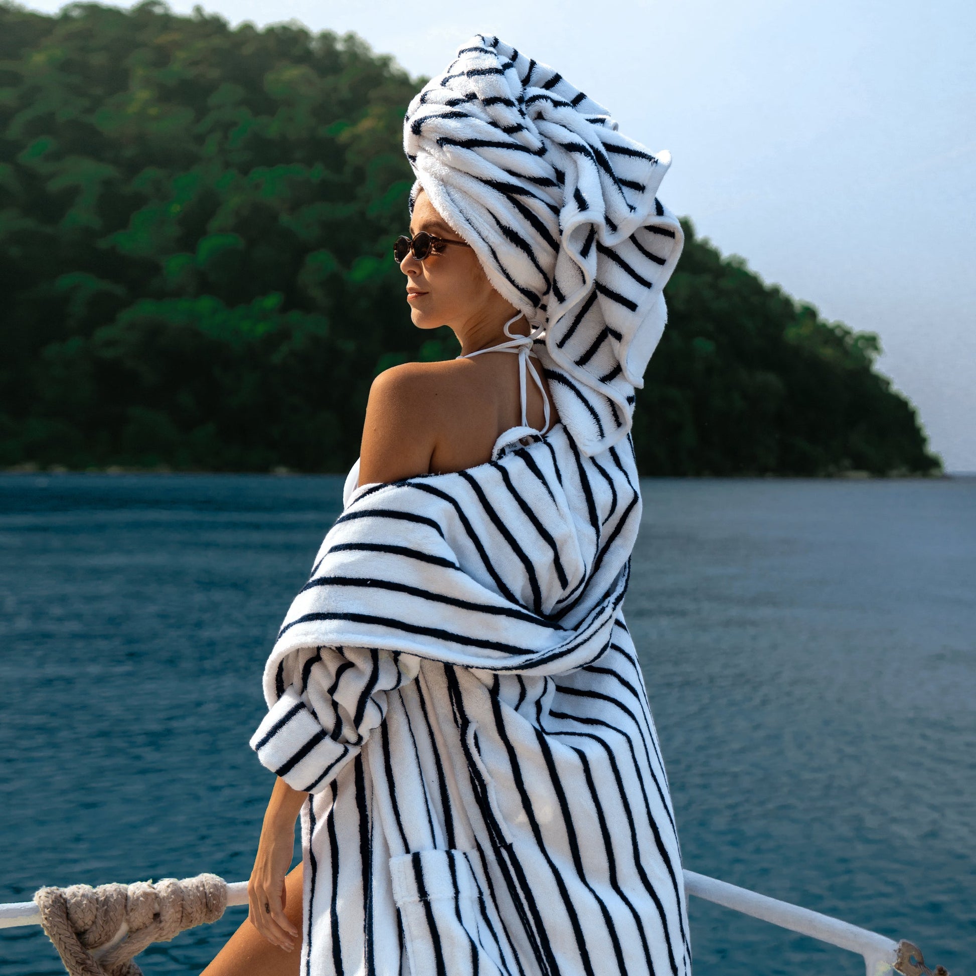 Ultraplush Australian Cotton Unisex Bathrobe - Renee Lane Company