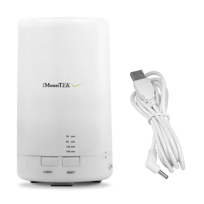 Ultrasonic Cool Mist Humidifier Mini Aroma Essential Oil Diffuser with Colorful Lights 4 Timer Settings - Renee Lane Company
