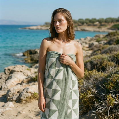 Umbra Cotton Beach Towel - Renee Lane Company
