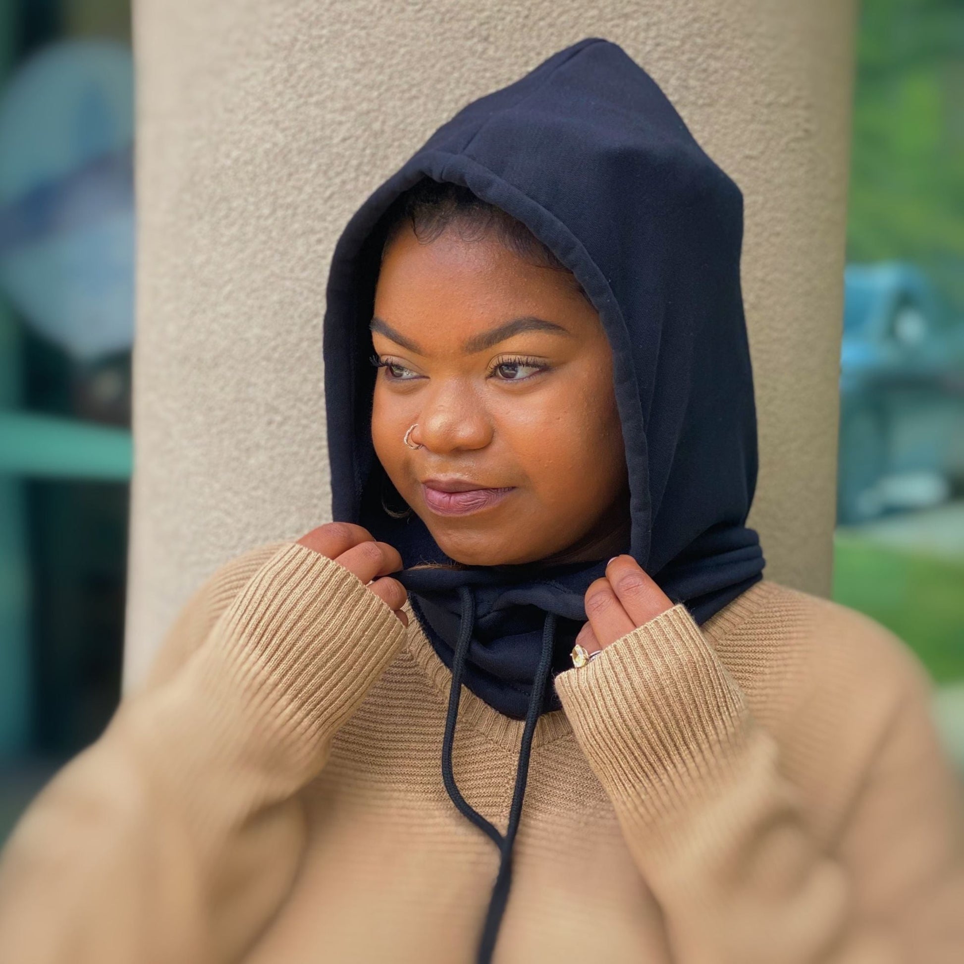 Under Jacket Hoodie Snood - Renee Lane Company