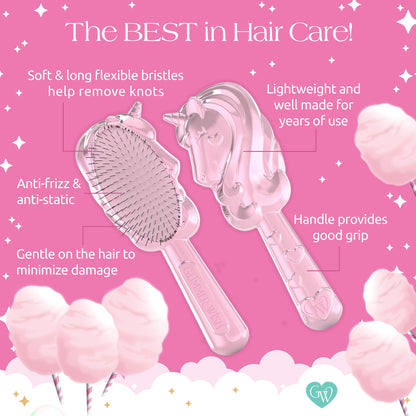 Unicorn Detangling Hair Brush - Renee Lane Company