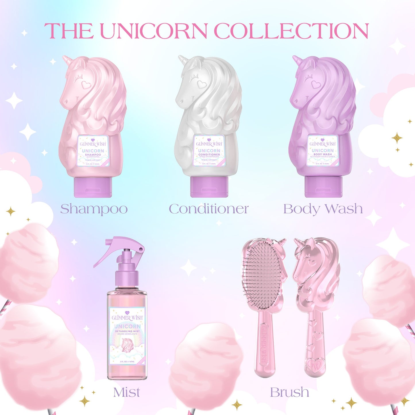 Unicorn Detangling Hair Brush - Renee Lane Company