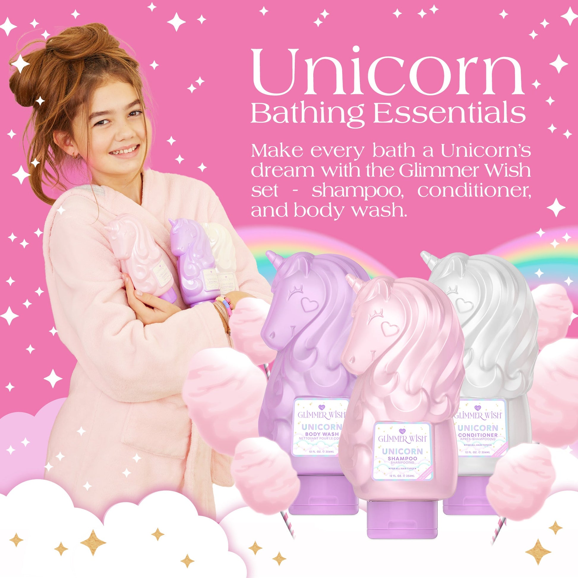 Unicorn Hair and Body Essentials - Renee Lane Company