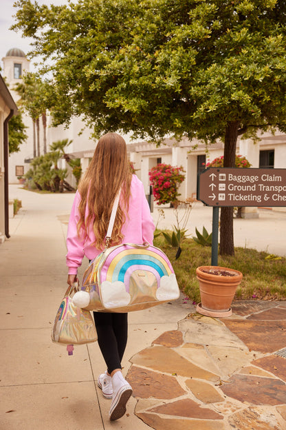 Unicorn Rainbow Overnight Bag - Renee Lane Company