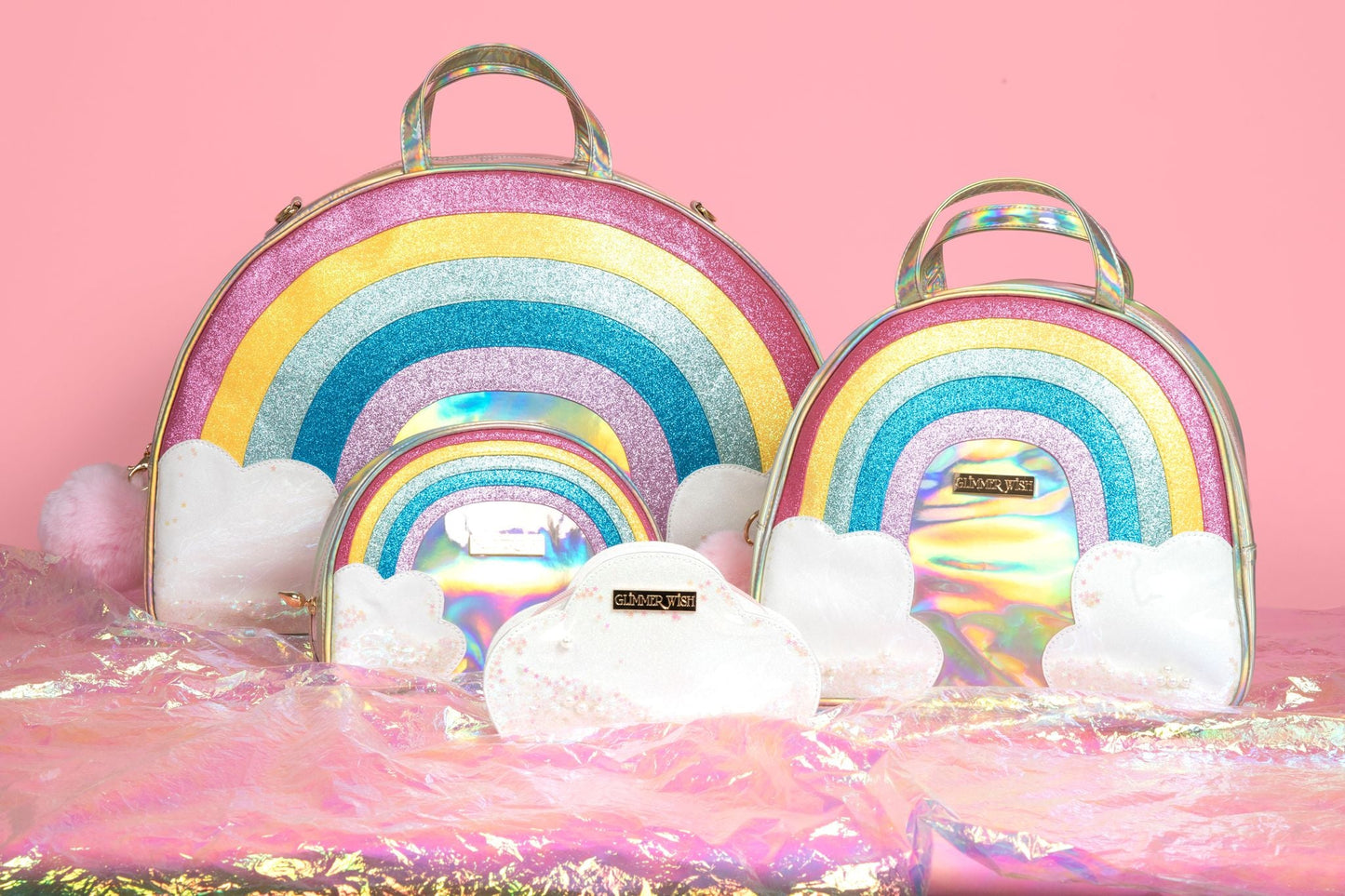 Unicorn Rainbow Travel Luggage Set - Renee Lane Company