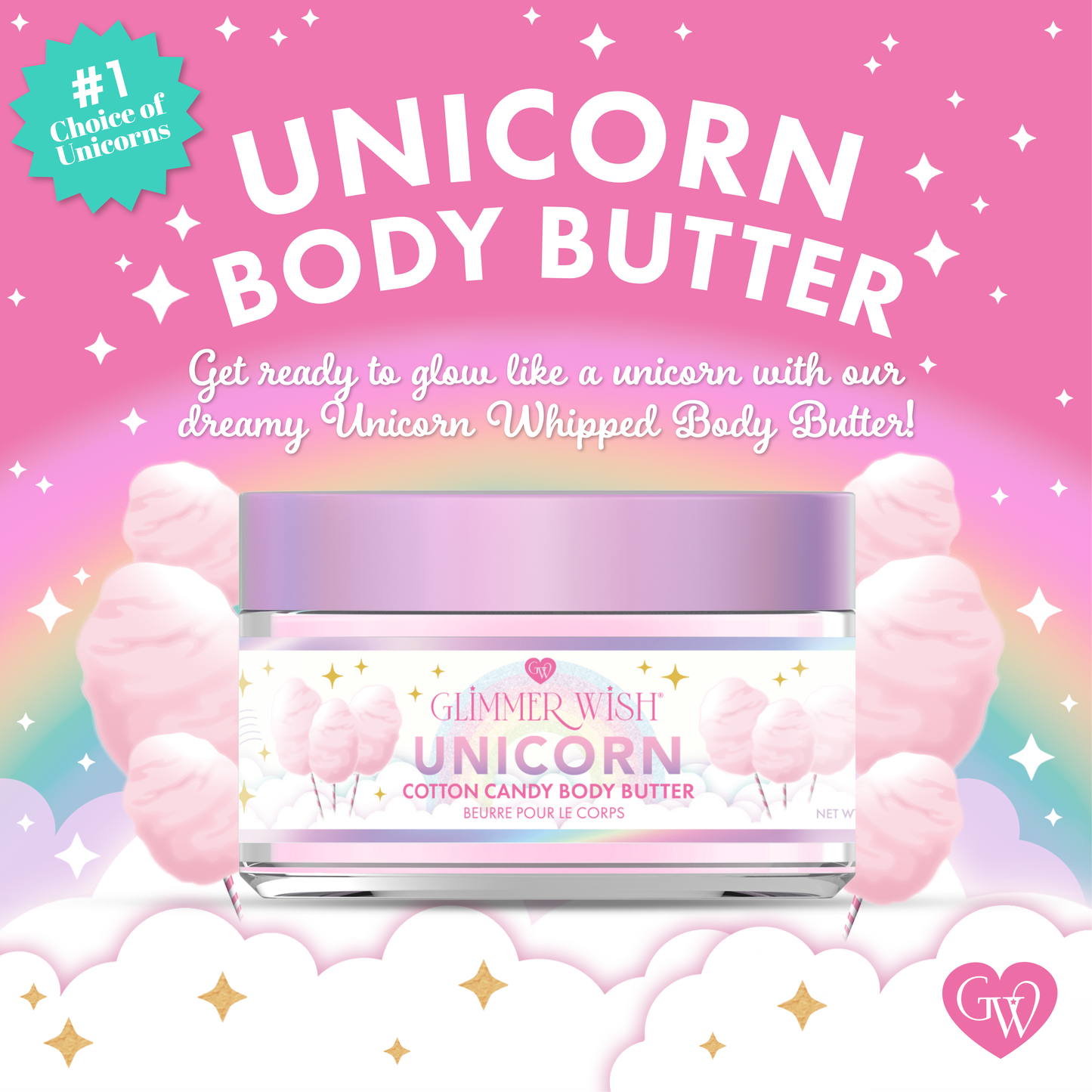 Unicorn Whipped Body Butter - Renee Lane Company