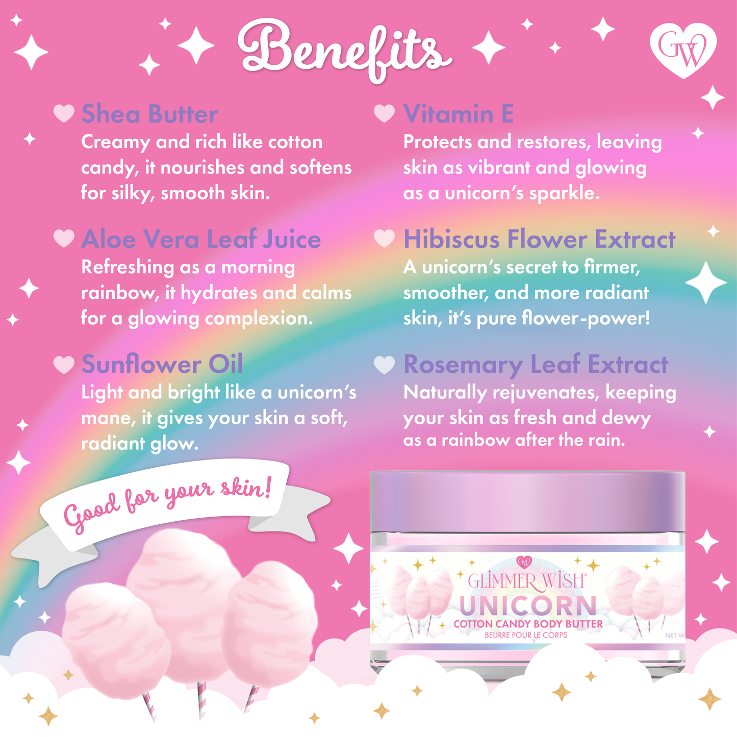 Unicorn Whipped Body Butter - Renee Lane Company
