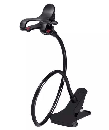 Universal Lazy Mobile Phone Gooseneck Stand Holder Flexible Bed Desk Table Clip - Renee Lane Company