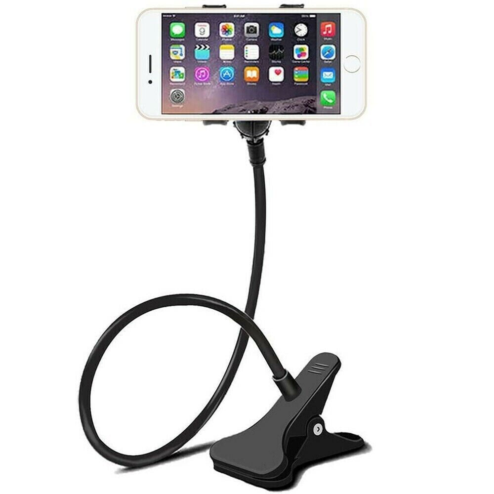 Universal Lazy Mobile Phone Gooseneck Stand Holder Flexible Bed Desk Table Clip - Renee Lane Company