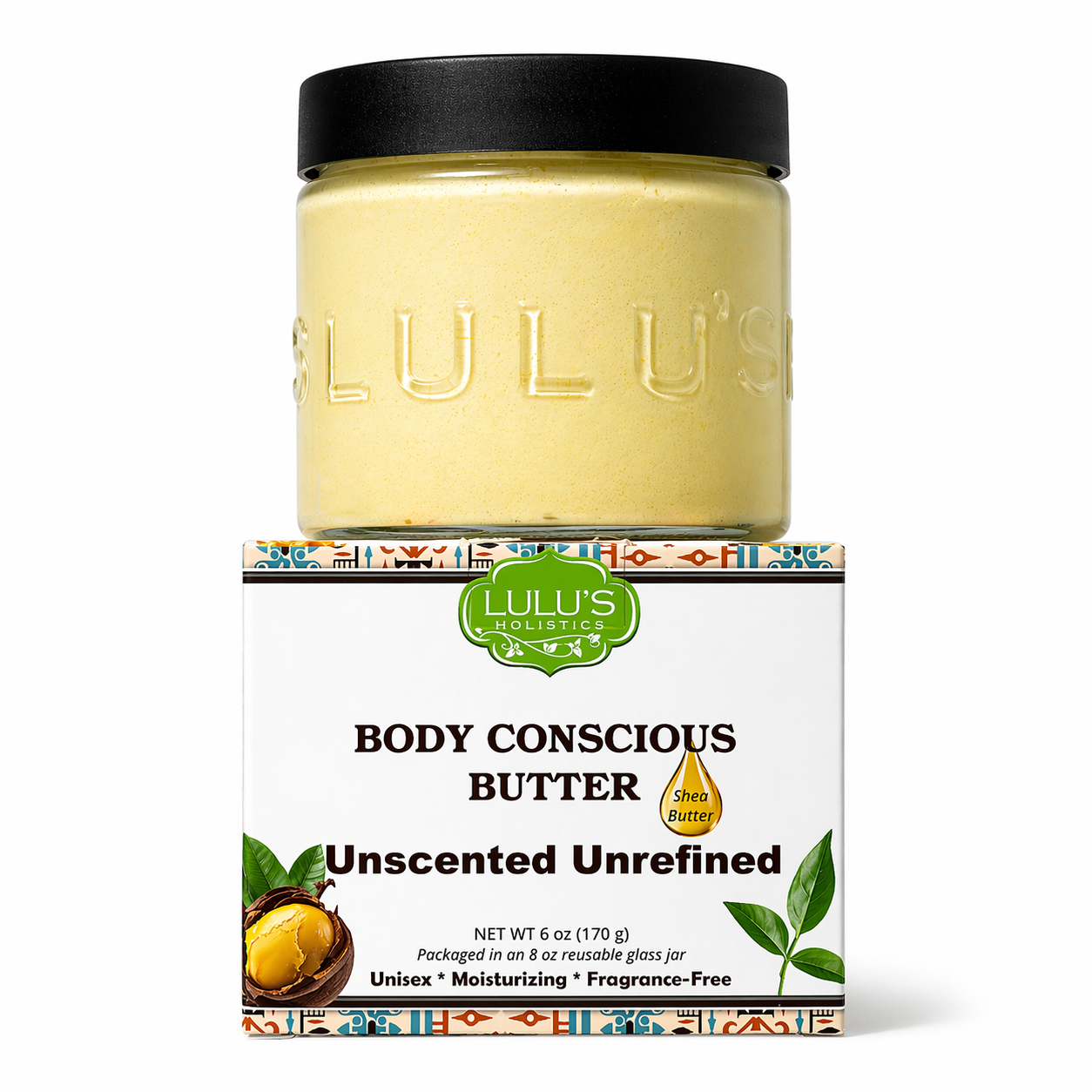 Unrefined Unscented Whipped Body Butter – Pure, Balanced Moisture - Renee Lane Company