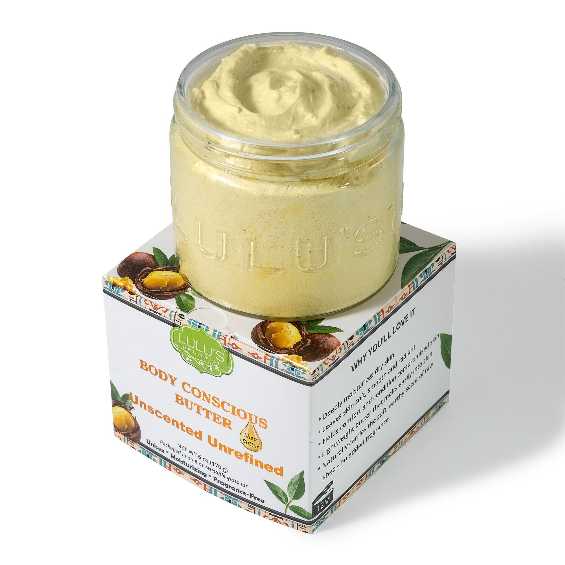 Unrefined Unscented Whipped Body Butter – Pure, Balanced Moisture - Renee Lane Company