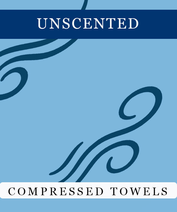 Unscented Compressed Towels - Renee Lane Company