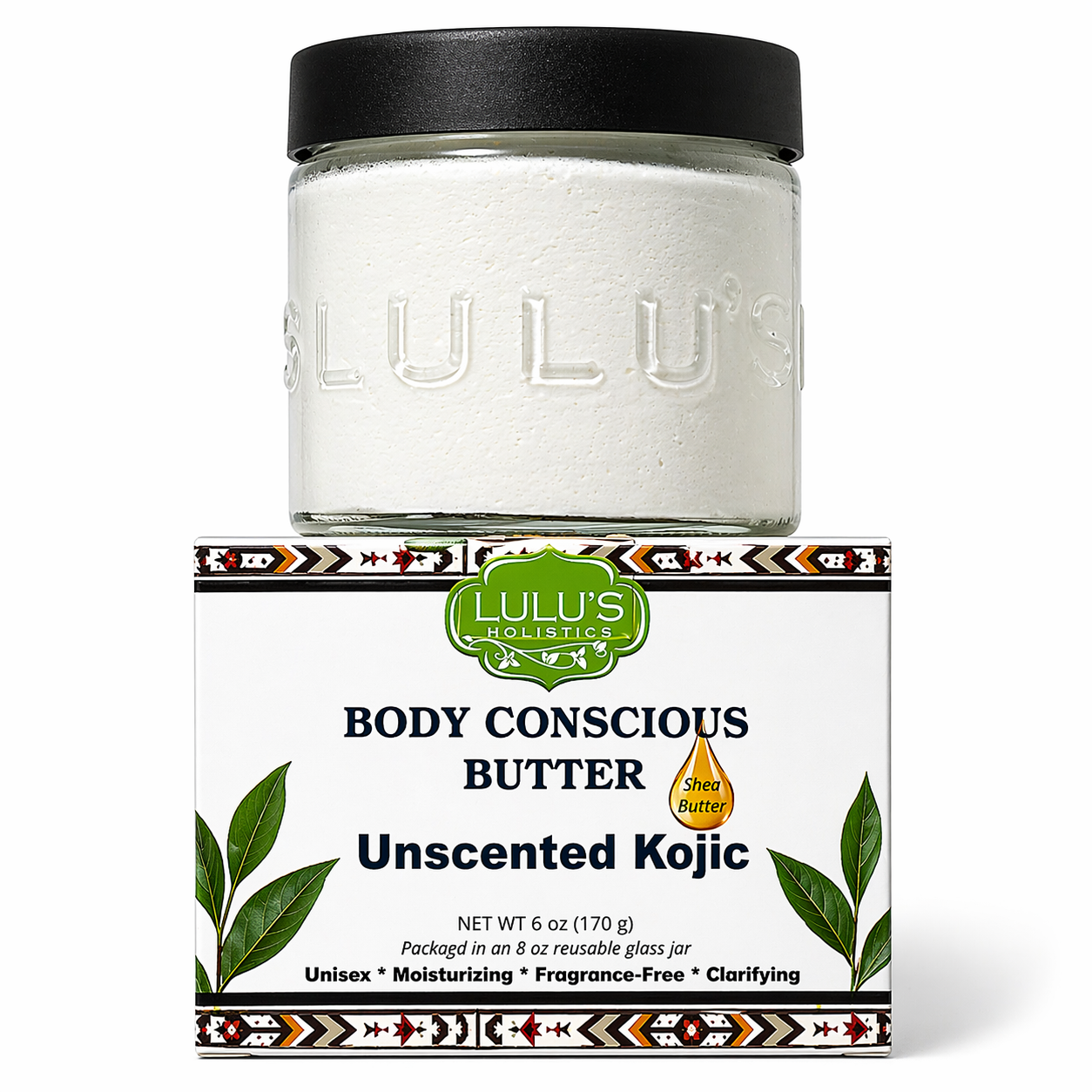 Unscented Kojic Whipped Body Butter – Smooth, Even-Looking Skin - Renee Lane Company