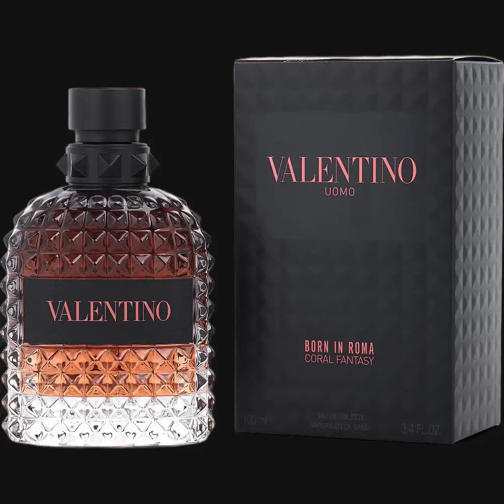 Uomo Born In Roma Coral Fantasy By Valentino Cologne for Men - Renee Lane Company