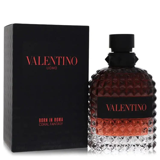 Uomo Born In Roma Coral Fantasy By Valentino Cologne for Men - Renee Lane Company