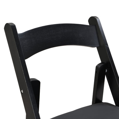 Upholstered folding chair, space saving, easy to carry, 4PCS, Dining room - Renee Lane Company