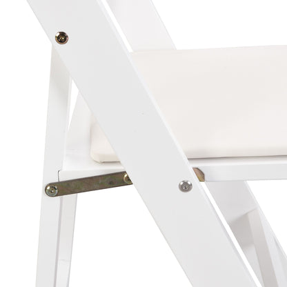 Upholstered folding chair, space saving, easy to carry, 4PCS, Dining room - Renee Lane Company