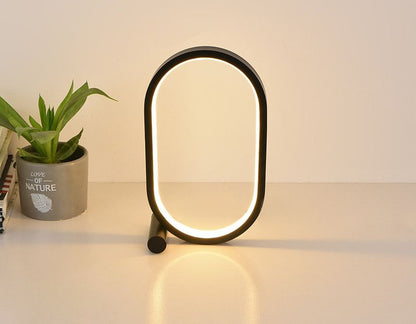 Usb Plug-In Lamp Oval Acrylic Lamp Touch Control Dimmable Modern Simple Creative Night Lamp Bedside Reading Lamp Desk Table Led - Renee Lane Company