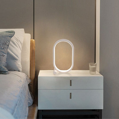 Usb Plug-In Lamp Oval Acrylic Lamp Touch Control Dimmable Modern Simple Creative Night Lamp Bedside Reading Lamp Desk Table Led - Renee Lane Company