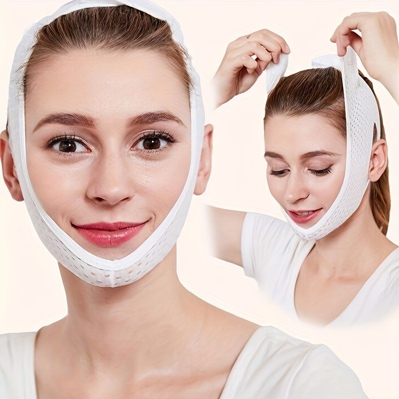 V-Line Face Lift Up Belt: Get a Youthful Look Instantly with this Double Chin Reducer! - Renee Lane Company