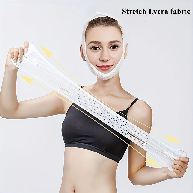 V-Line Face Lift Up Belt: Get a Youthful Look Instantly with this Double Chin Reducer! - Renee Lane Company