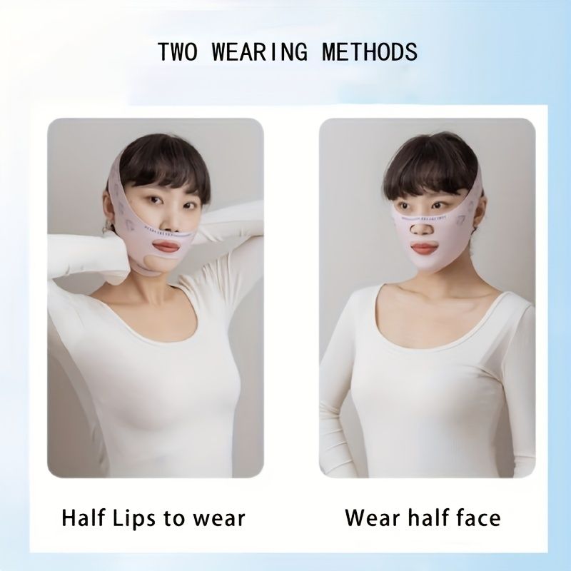 V-Shaped Face Lift Mask: Instantly Contour & Firm Your Face for a Youthful Glow - Perfect Beauty Gift for Women! - Renee Lane Company