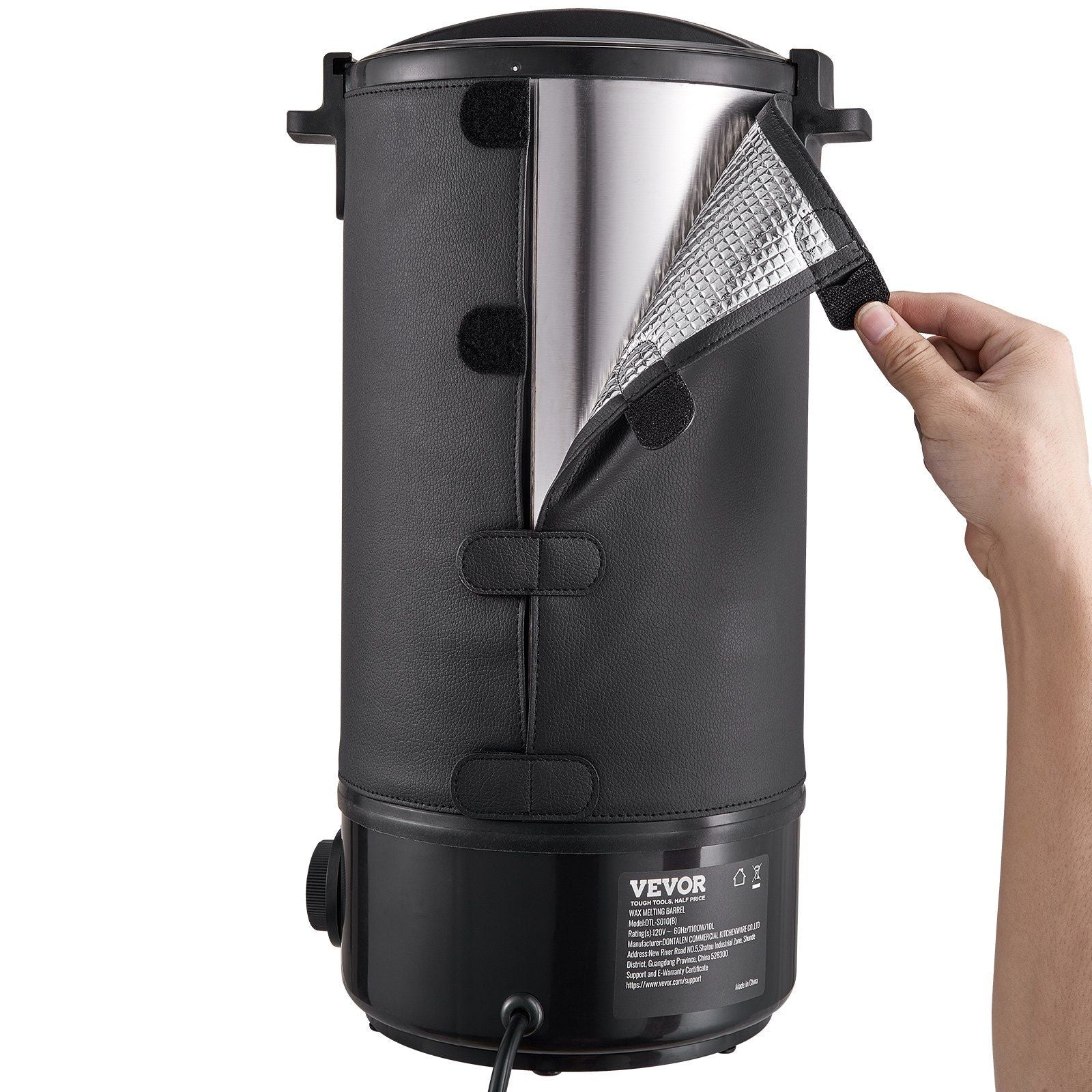 VEVOR 10 L Wax Melter for Candle Making, Extra Large Electric Wax Melting Pot, with Easy Pour Spout and 9-level Temp Control, Easy Clean for Candle Soap Cream Beauty Bulk Production Business or Home - Renee Lane Company