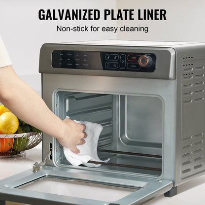 VEVOR 12-IN-1 Air Fryer Toaster Oven with LED Touch & 25L Capacity - Renee Lane Company