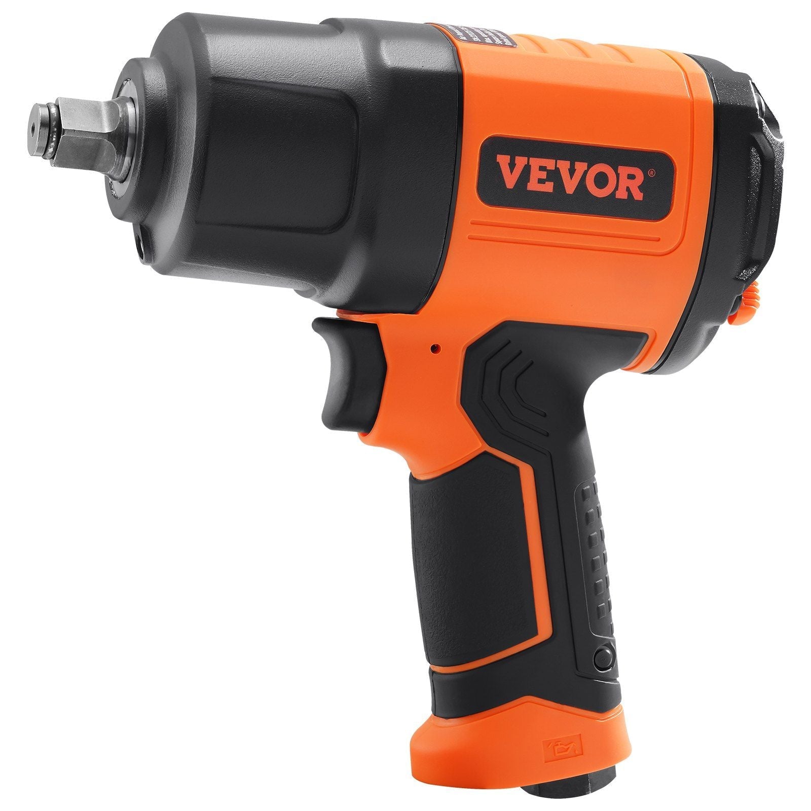 VEVOR Air Impact Wrench 1/2" Square Drive 1400ft-lb Nut-busting Torque 90-120PSI - Renee Lane Company
