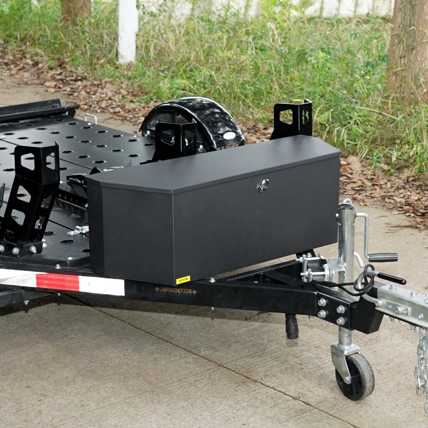 VEVOR Carbon Steel Trailer Tongue Box - Secure, Weather-Proof Storage - Renee Lane Company