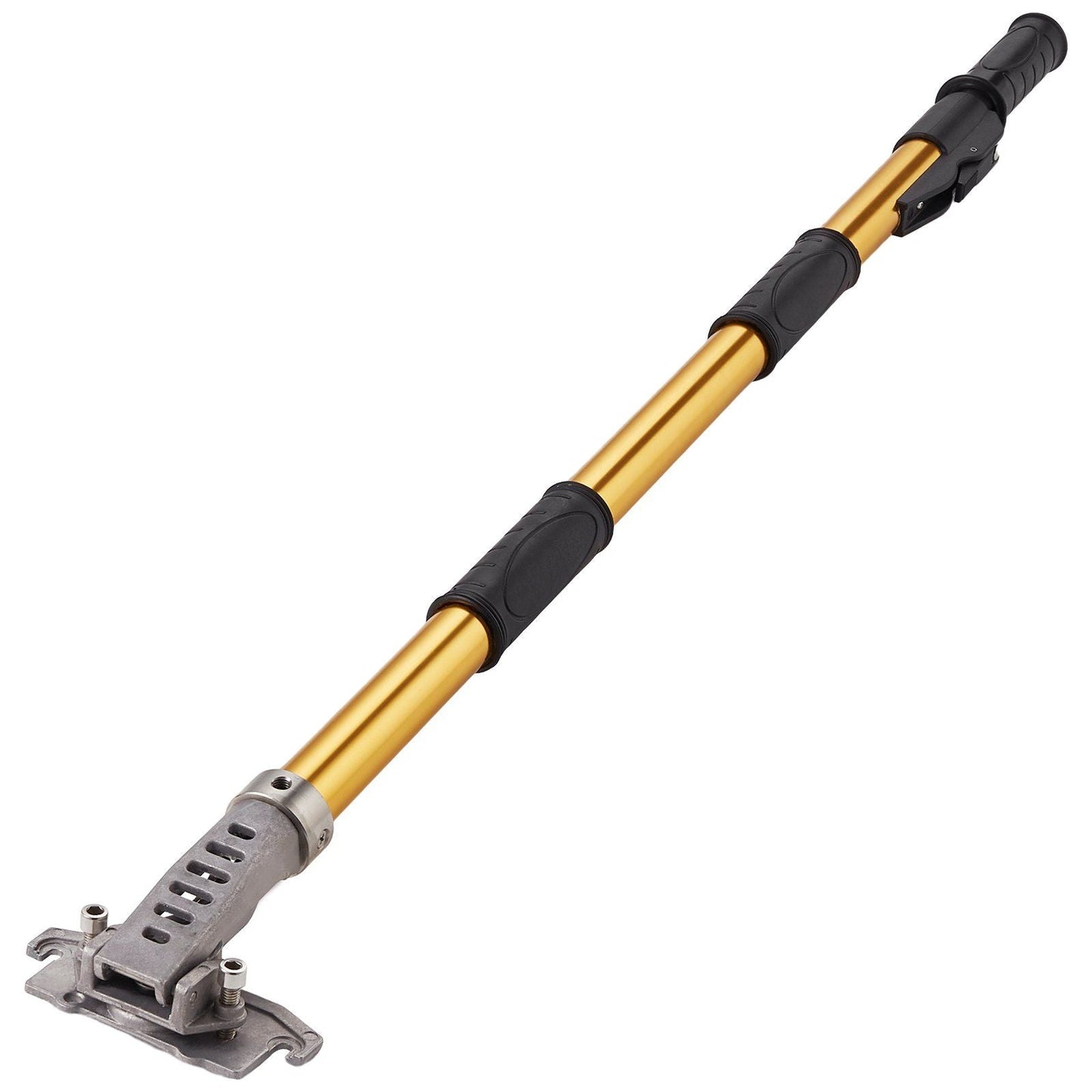 VEVOR Drywall Flat Box Handle; 40''-64''; Anodized Aluminum Flat Finishing Extension Handle; 5-Section Length Adjustable; Non-slip Grip and 360° Painting for Plasterboard; Wallboard; Sheetrock - Renee Lane Company